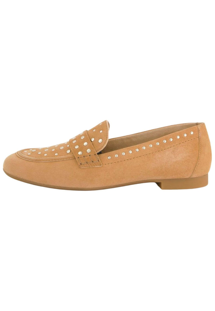 Paul Green Slipper Leder Hellbraun - surf4shoes