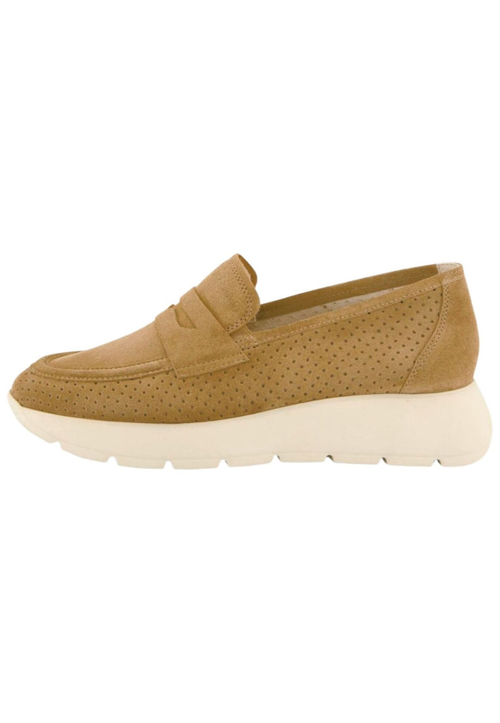 Paul Green Slipper Veloursleder Beige - surf4shoes