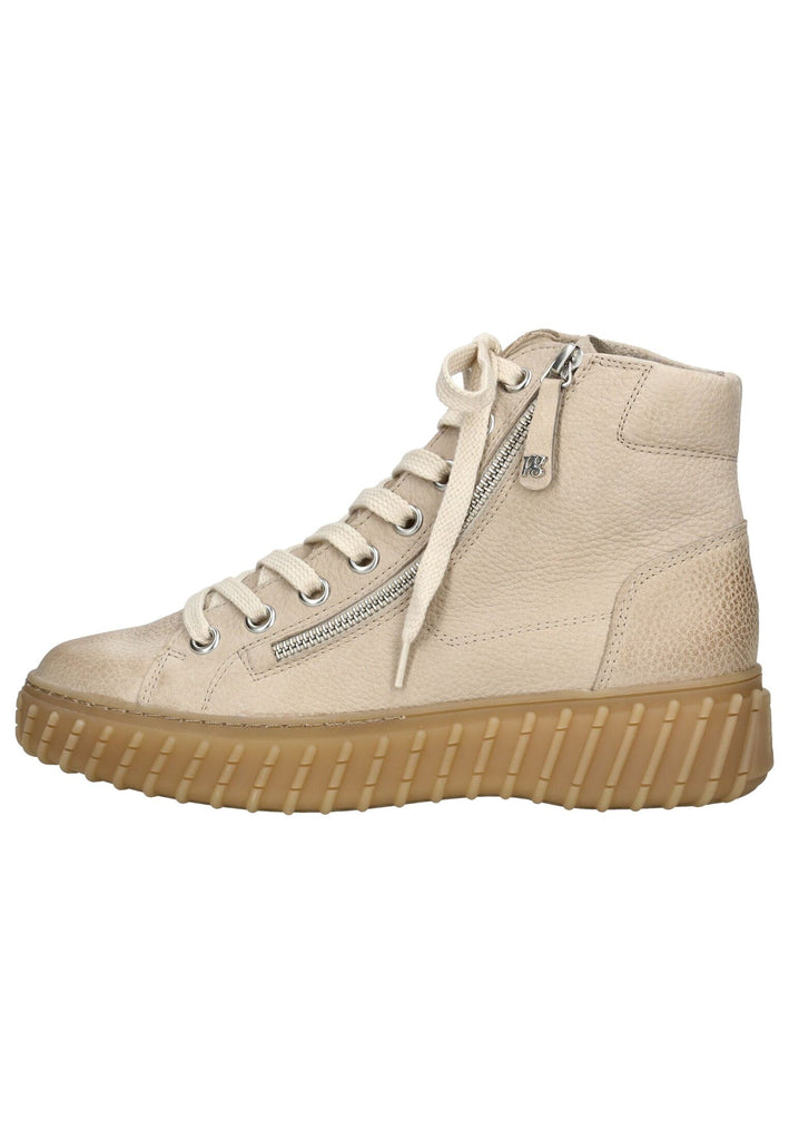 Paul Green Sneaker Nubukleder Beige - surf4shoes