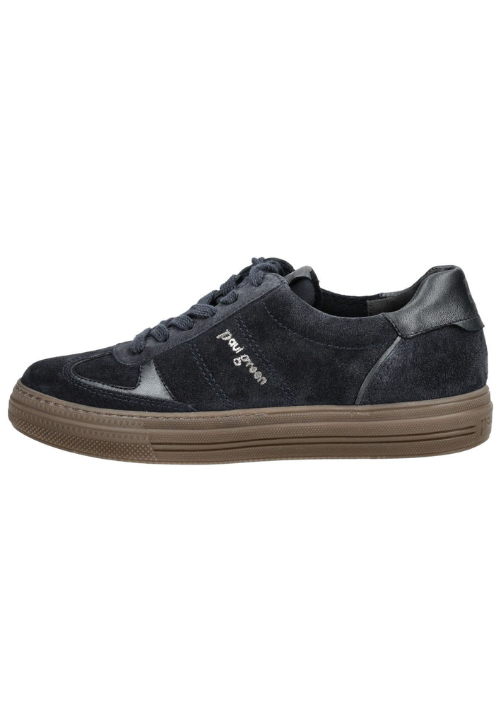 Paul Green Sneaker Leder Blau - surf4shoes