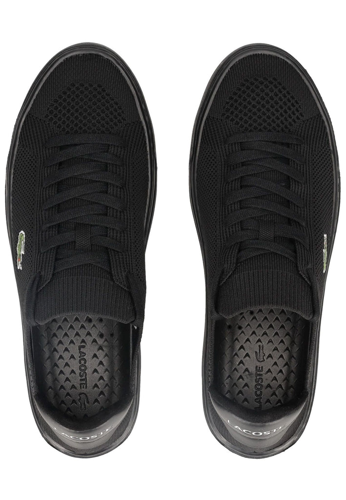 Lacoste Sneaker Textil Schwarz/Schwarz - surf4shoes