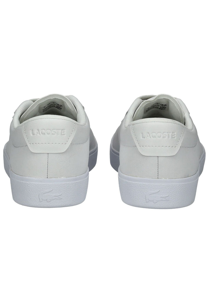 Lacoste Sneaker Veloursleder Weiß/Weiß - surf4shoes