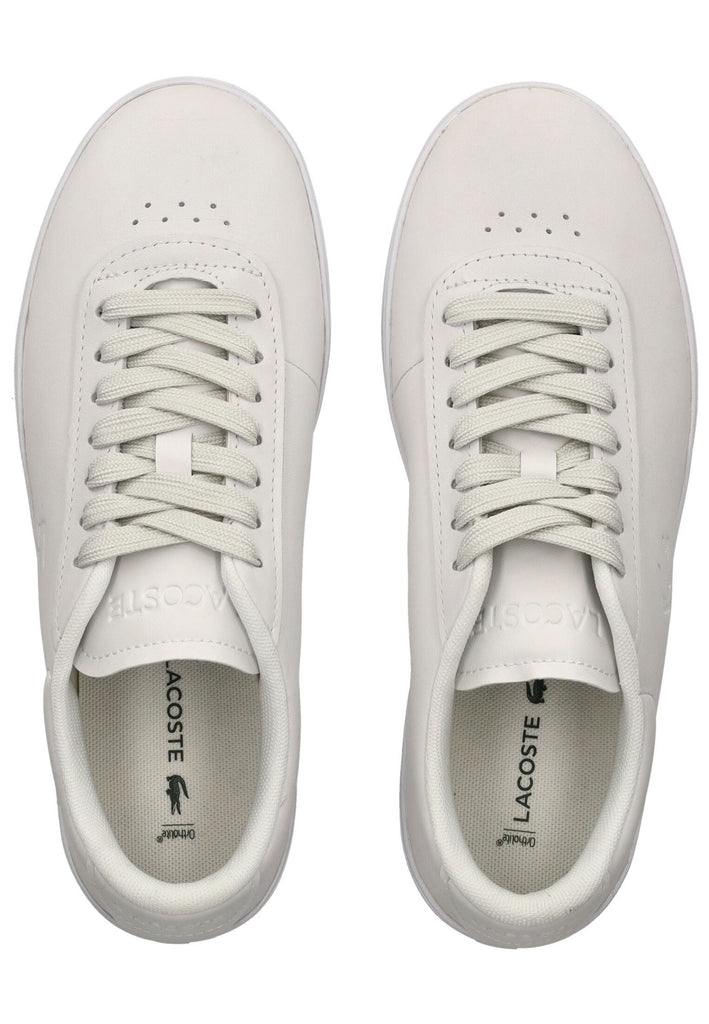 Lacoste Sneaker Veloursleder Weiß/Weiß - surf4shoes