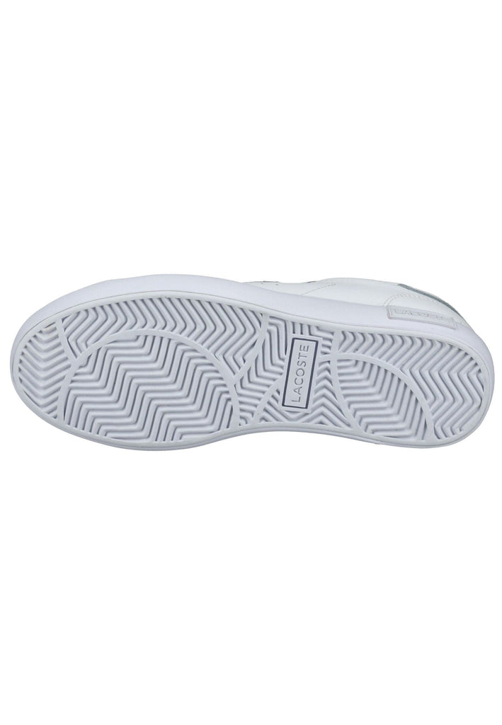 Lacoste Sneaker Lederimitat Weiß/Weiß - surf4shoes