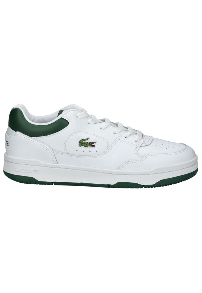 Lacoste Sneaker Leder/Textil Weiß/Grün - surf4shoes