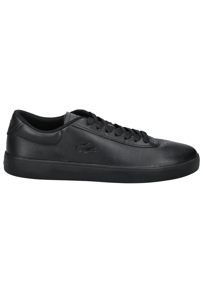 Lacoste Sneaker Veloursleder Schwarz/Schwarz - surf4shoes