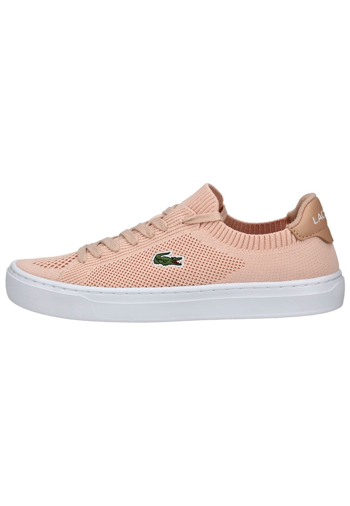 Lacoste Sneaker Textil Pink/Weiß - surf4shoes