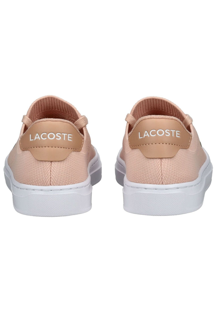Lacoste Sneaker Textil Pink/Weiß - surf4shoes