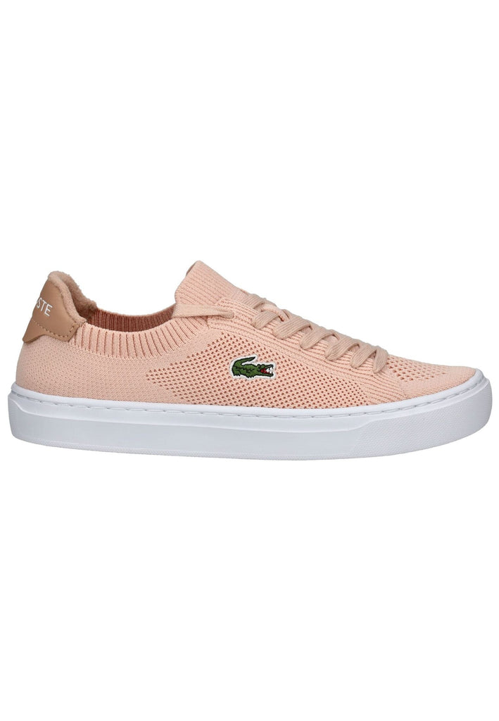 Lacoste Sneaker Textil Pink/Weiß - surf4shoes
