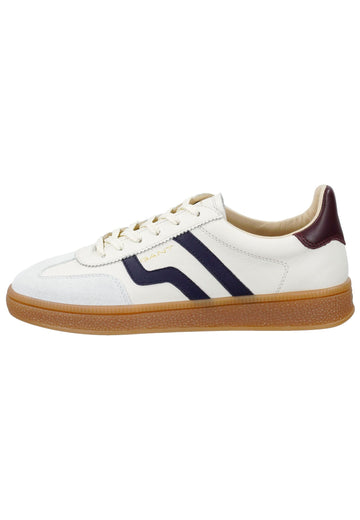 GANT Sneaker Leder Weiß/Blau - surf4shoes