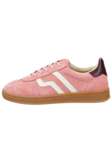 GANT Sneaker Lederimitat/Textil Pink/Weiß - surf4shoes