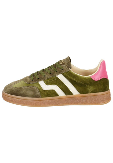 GANT Sneaker Veloursleder Olive - surf4shoes