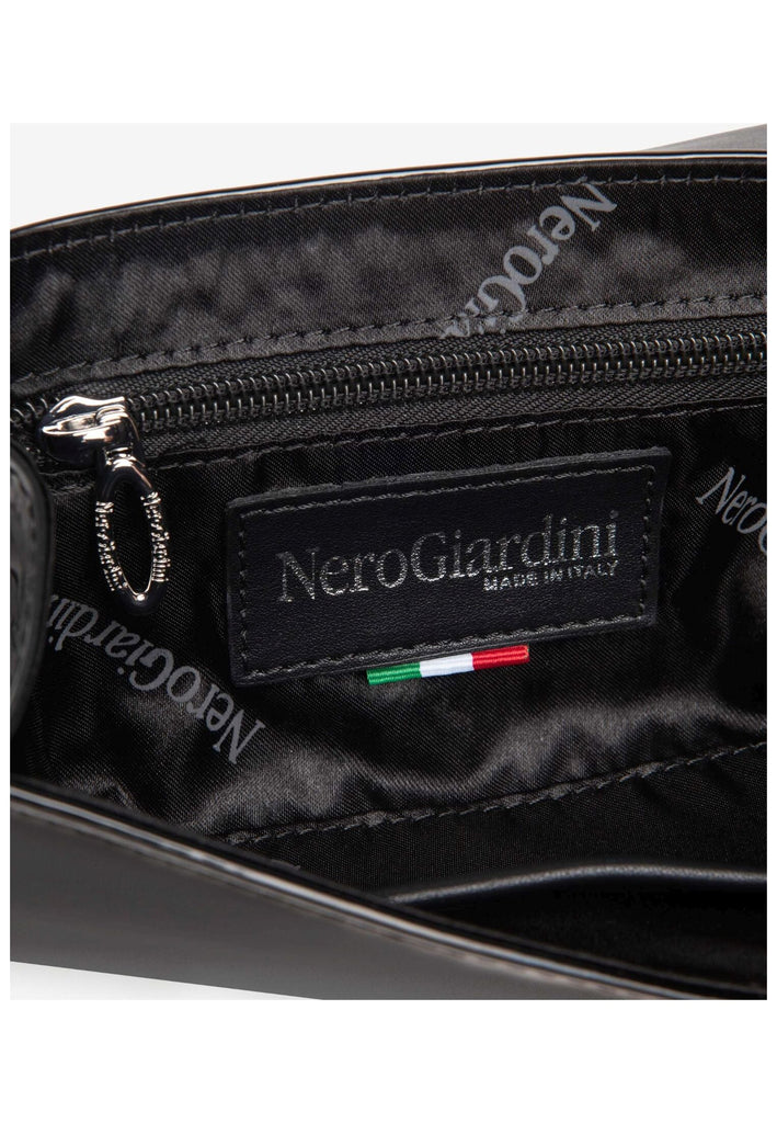 Nero Giardini Taschen Lederimitat Schwarz Lack - surf4shoes