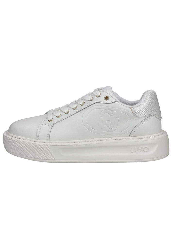 Liu Jo Sneaker Leder/Textil Weiß - surf4shoes