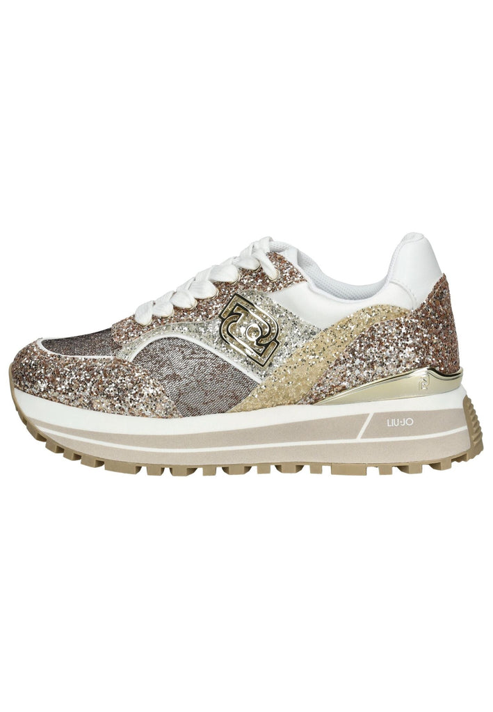 Liu Jo Sneaker Textil Gold - surf4shoes