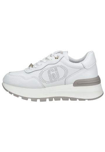 Liu Jo Sneaker Leder Weiß - surf4shoes