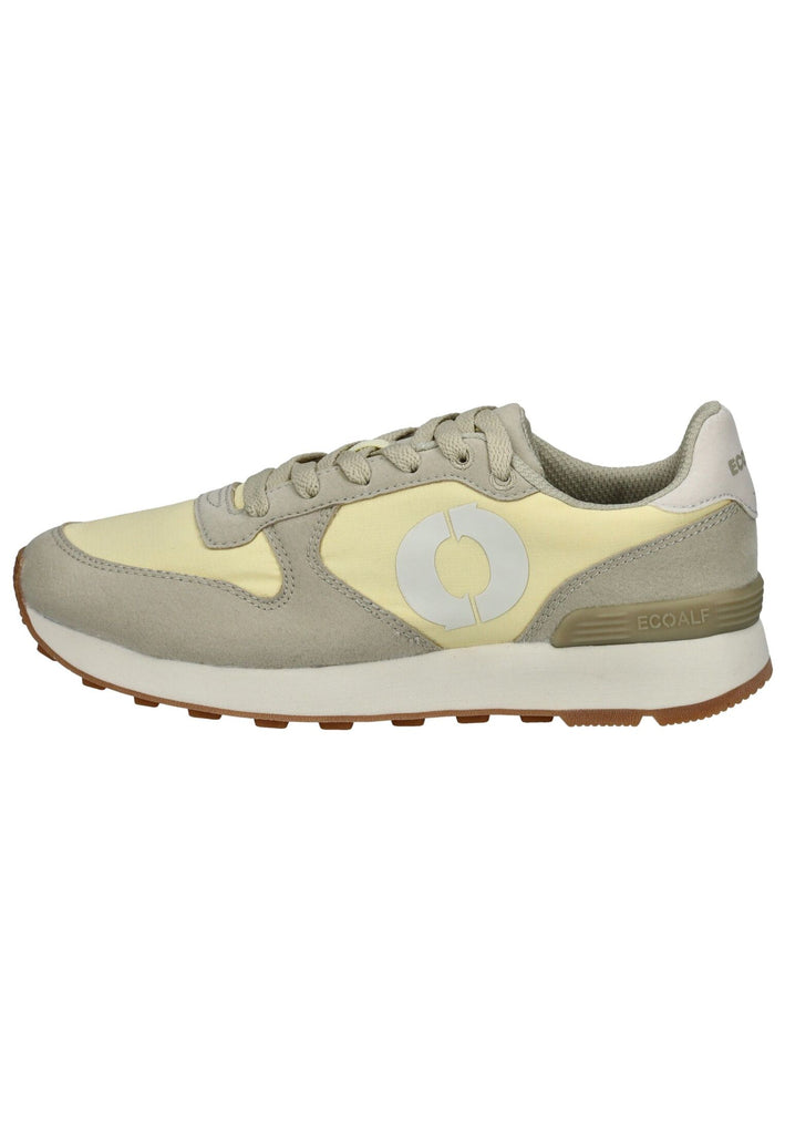Ecoalf Sneaker Lederimitat Gelb/Beige - surf4shoes