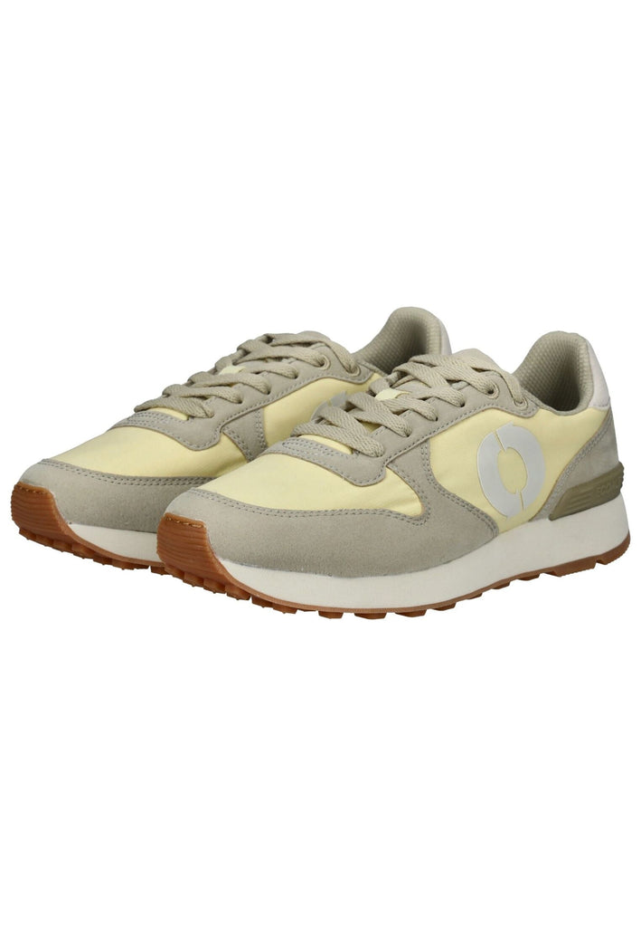 Ecoalf Sneaker Lederimitat Gelb/Beige - surf4shoes