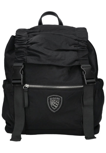 Blauer Taschen Textil Schwarz/Schwarz - surf4shoes