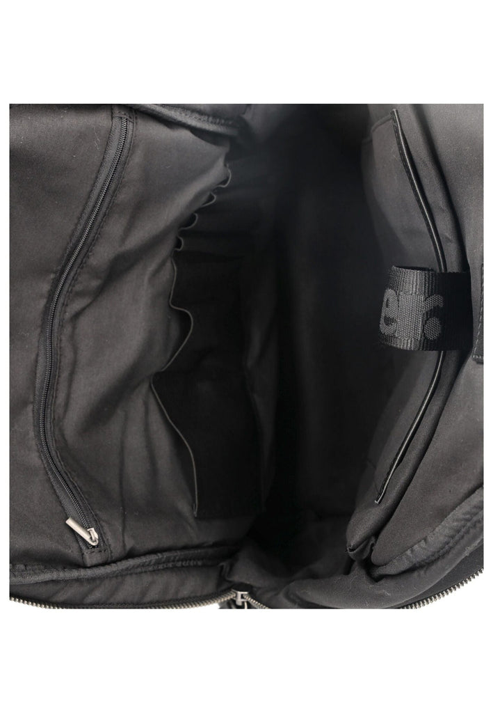 Blauer Taschen Lederimitat/Textil Schwarz - surf4shoes