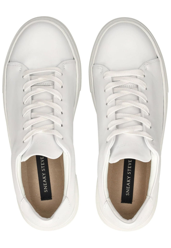 Sneaky Steve Sneaker Leder Weiß - surf4shoes