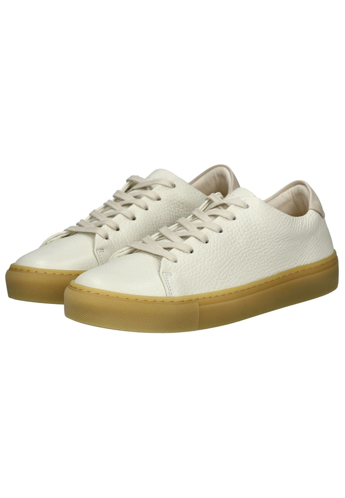 Sneaky Steve Sneaker Leder Hellbeige - surf4shoes