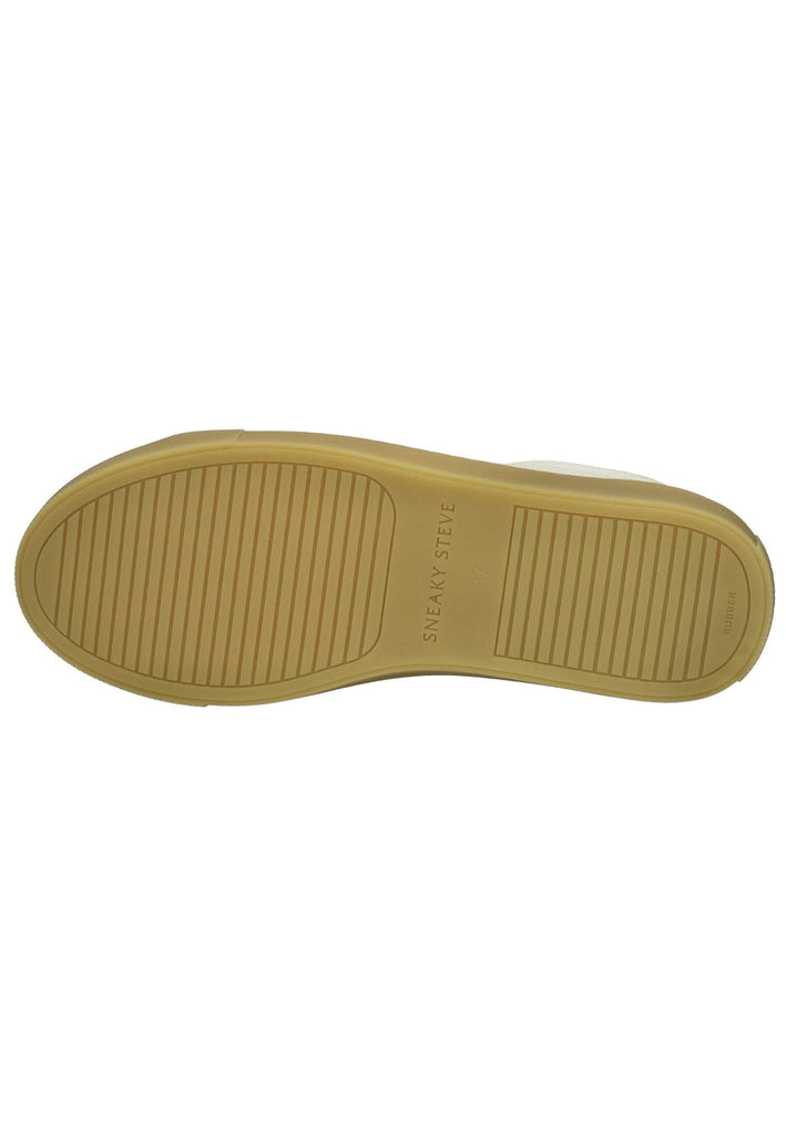 Sneaky Steve Sneaker Leder Hellbeige - surf4shoes