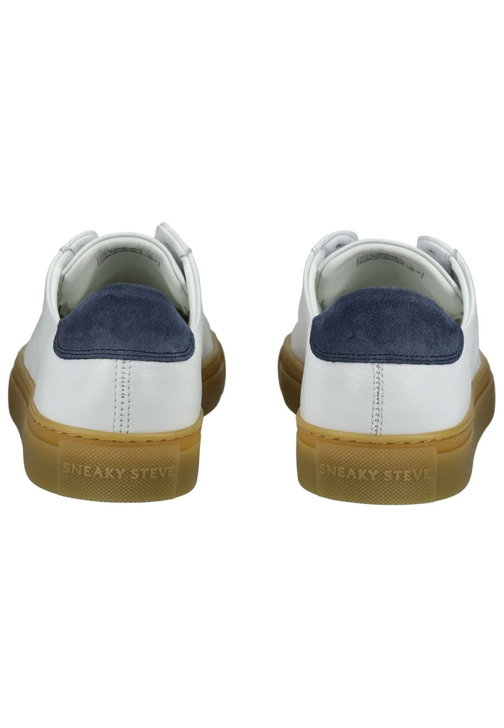 Sneaky Steve Sneaker Leder Weiß/Beige - surf4shoes