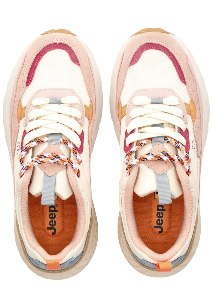 JEEP Sneaker Lederimitat/Textil Rose - surf4shoes