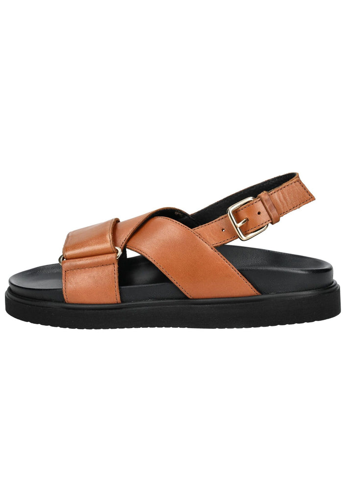 Pavement Sandalen Leder Tan - surf4shoes