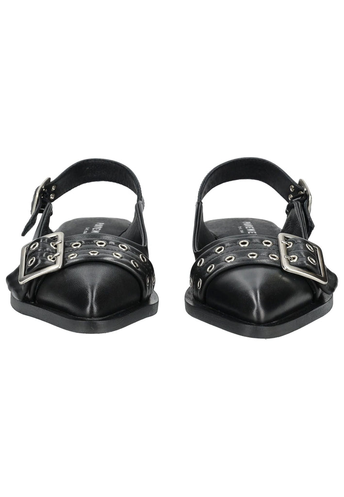 Pavement Ballerinas Leder Schwarz - surf4shoes