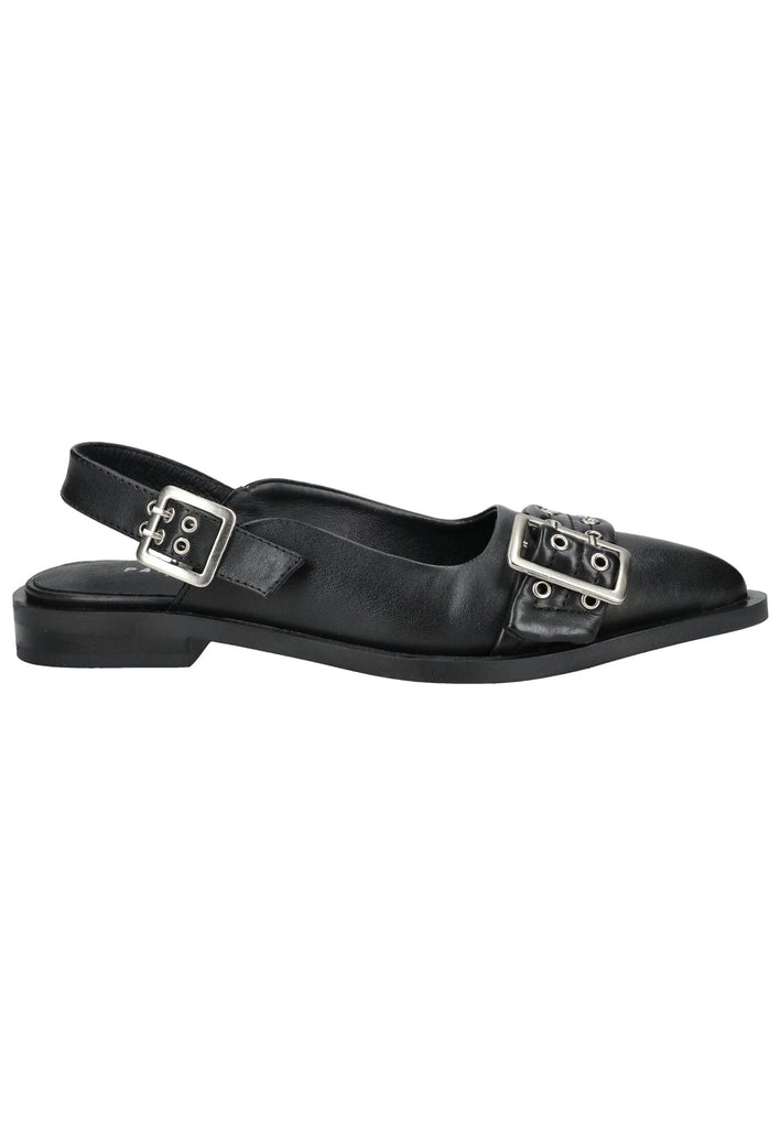Pavement Ballerinas Leder Schwarz - surf4shoes