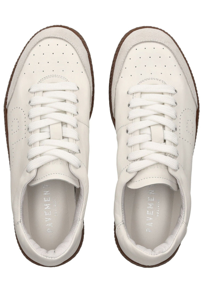 Pavement Sneaker Leder Weiß - surf4shoes