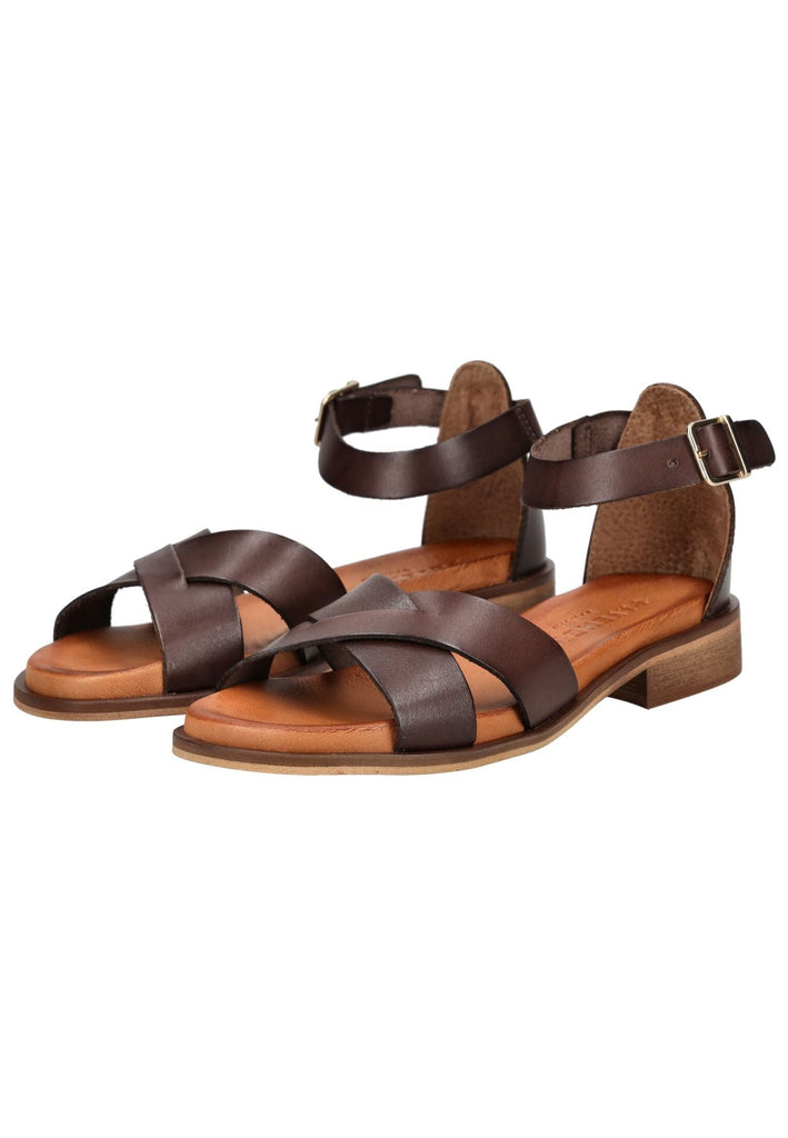 Pavement Sandalen Leder Braun - surf4shoes