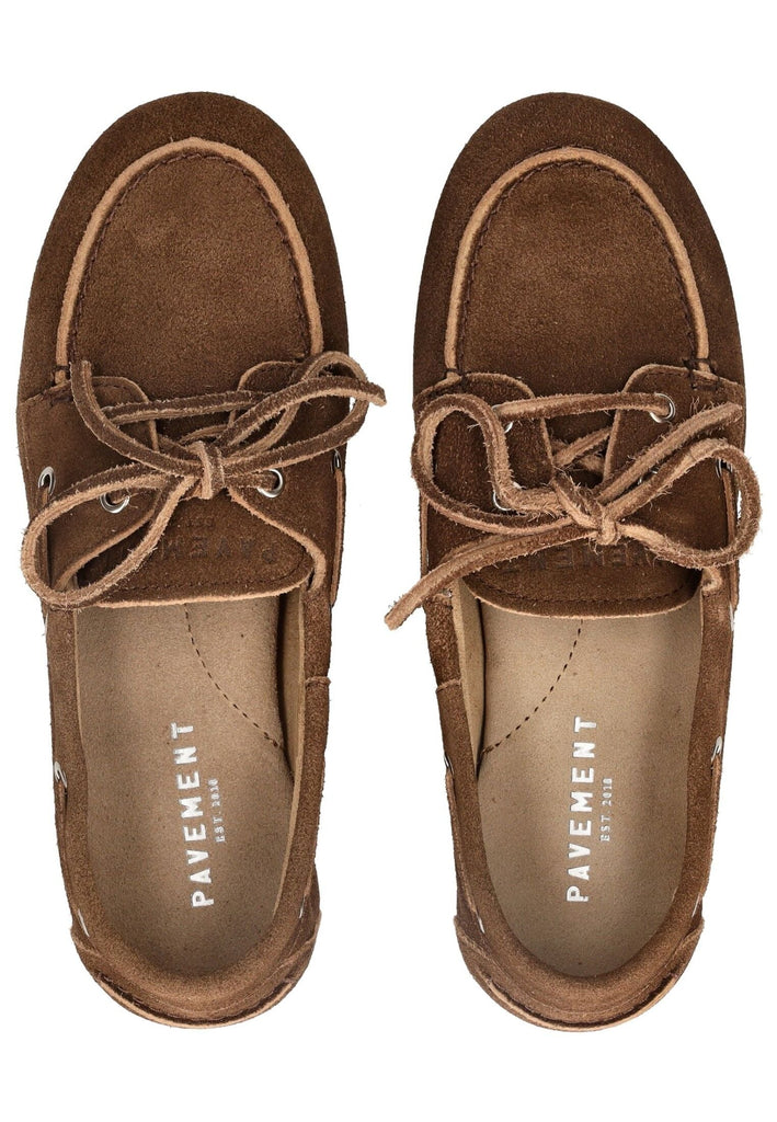 Pavement Halbschuhe Veloursleder Mittelbraun - surf4shoes