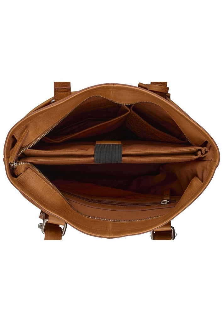 BURKELY Taschen Leder Cognac - surf4shoes