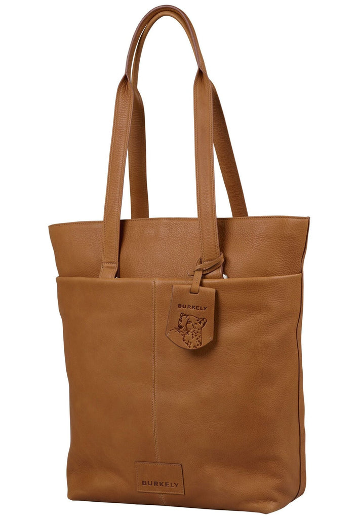 BURKELY Taschen Leder Cognac - surf4shoes