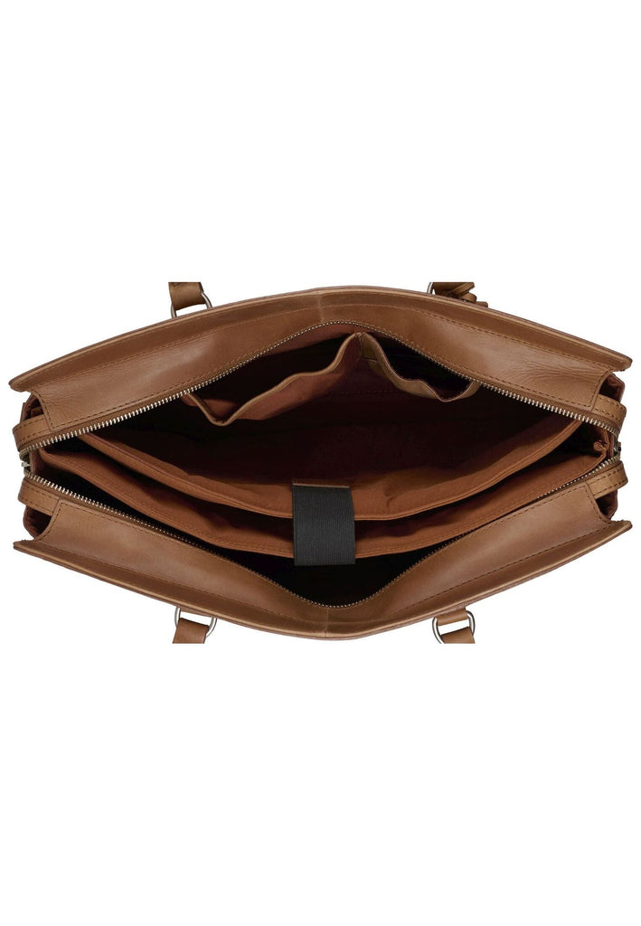 BURKELY Taschen Leder Cognac - surf4shoes