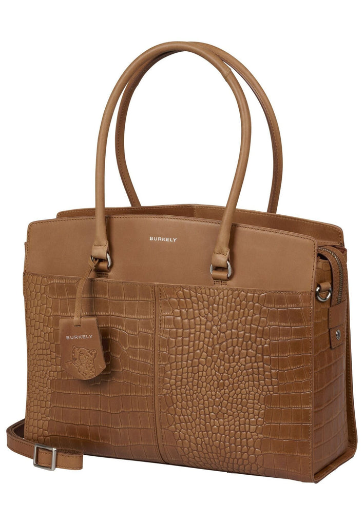 BURKELY Taschen Leder Cognac - surf4shoes