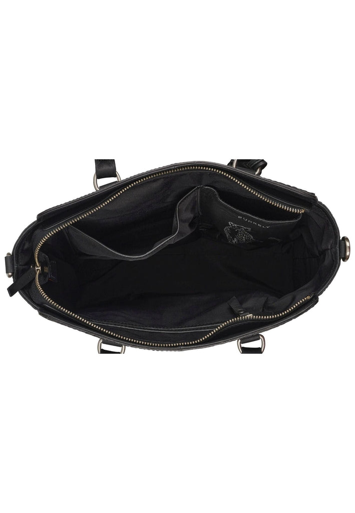 BURKELY Taschen Leder Schwarz - surf4shoes