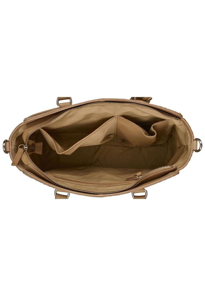 BURKELY Taschen Leder Beige - surf4shoes