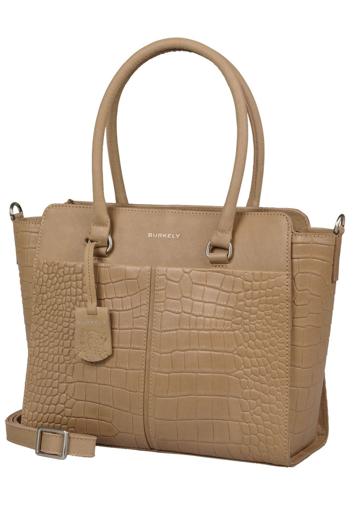 BURKELY Taschen Leder Beige - surf4shoes