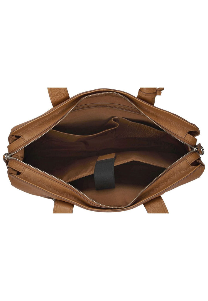 BURKELY Taschen Leder Cognac - surf4shoes