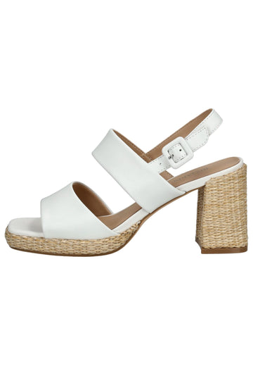 Regarde Le Ciel Sandalen Leder Weiß - surf4shoes