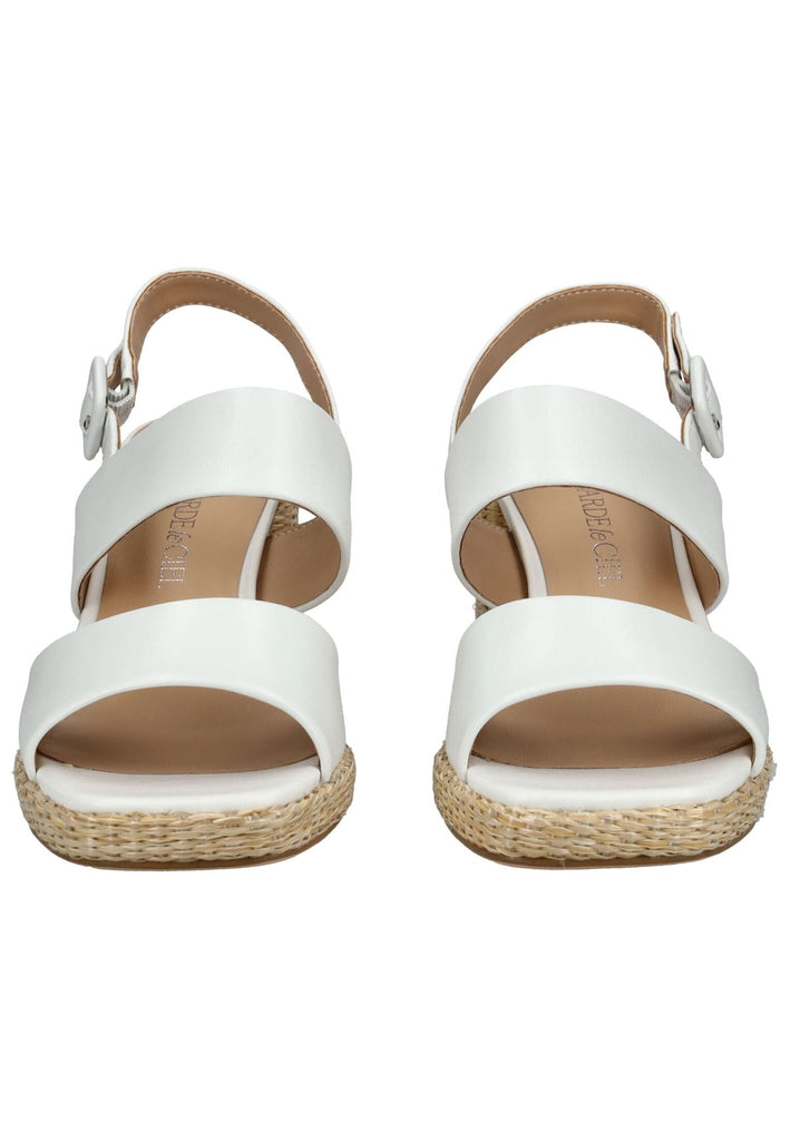 Regarde Le Ciel Sandalen Leder Weiß - surf4shoes