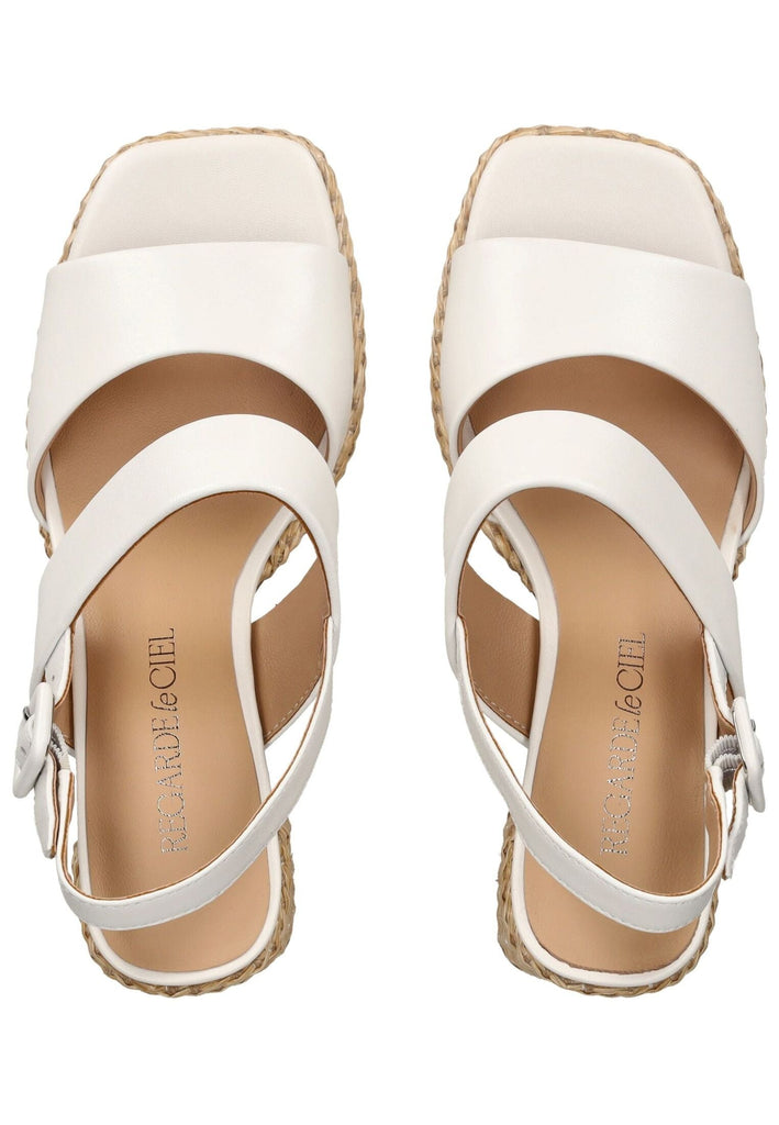 Regarde Le Ciel Sandalen Leder Weiß - surf4shoes