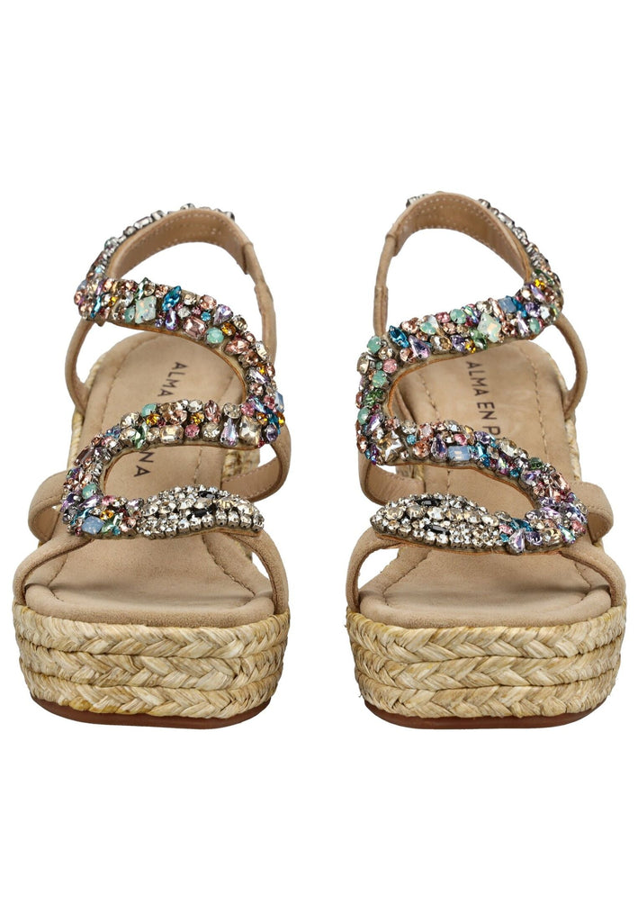 ALMA EN PENA Sandalen Textil Sand - surf4shoes