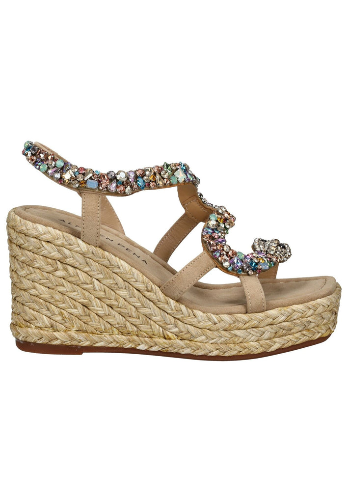 ALMA EN PENA Sandalen Textil Sand - surf4shoes