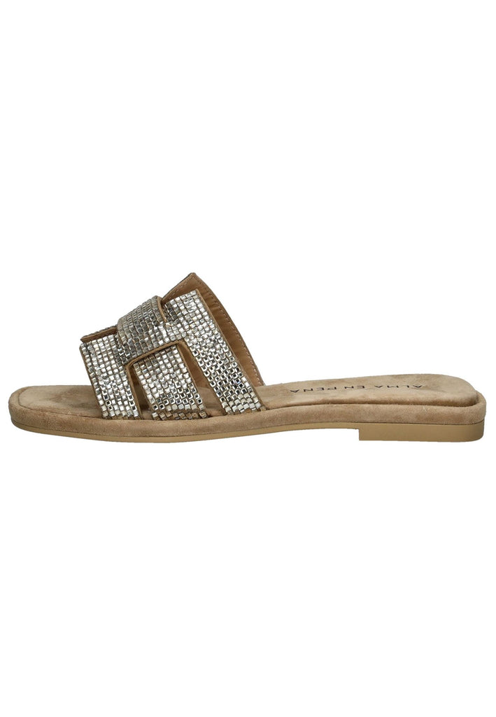 ALMA EN PENA Pantoletten Textil Sand - surf4shoes