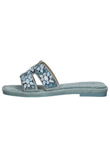ALMA EN PENA Pantoletten Textil Jeans - surf4shoes